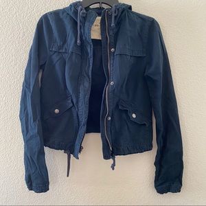 Hollister Navy Blue Jacket